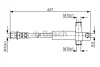 1 987 476 614 BOSCH Тормозной шланг