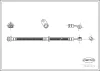 19033573 CORTECO Тормозной шланг