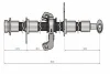 C900 762A CAVO Тормозной шланг