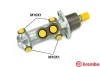 M 23 034 BREMBO Главный тормозной цилиндр