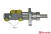 M 86 010 BREMBO Главный тормозной цилиндр