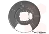 0655373 VAN WEZEL Отражатель, диск тормозного механизма