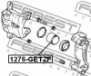 Превью - 1276-GETZF FEBEST Поршень, корпус скобы тормоза (фото 2)