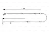 Превью - 1 987 473 582 BOSCH Сигнализатор, износ тормозных колодок (фото 3)