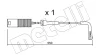 SU.092 METELLI Сигнализатор, износ тормозных колодок