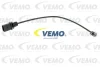 V10-72-1288 VEMO Сигнализатор, износ тормозных колодок