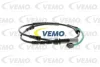 V20-72-0026 VEMO Сигнализатор, износ тормозных колодок