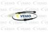 V20-72-0029 VEMO Сигнализатор, износ тормозных колодок