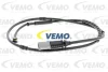 V20-72-0096 VEMO Сигнализатор, износ тормозных колодок