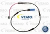 V20-72-0186 VEMO Сигнализатор, износ тормозных колодок