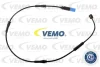 V20-72-0187 VEMO Сигнализатор, износ тормозных колодок