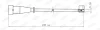 Превью - FAI177 BERAL Сигнализатор, износ тормозных колодок (фото 2)