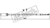 SU.281 FRI.TECH. Сигнализатор, износ тормозных колодок