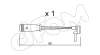 SU.129 CIFAM Сигнализатор, износ тормозных колодок