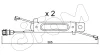 SU.245K CIFAM Сигнализатор, износ тормозных колодок