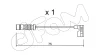 SU.251 CIFAM Сигнализатор, износ тормозных колодок