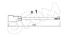 SU.339 CIFAM Сигнализатор, износ тормозных колодок