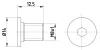 TPM0002 BEHR/HELLA/PAGID Болт, диск тормозного механизма