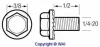 84-1402 WAIGLOBAL Болт