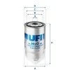24.H2O.05 UFI Топливный фильтр