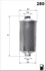 E121 MISFAT Топливный фильтр