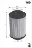 F107 MISFAT Топливный фильтр