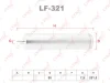 Превью - LF-321 LYNXAUTO Топливный фильтр (фото 2)