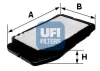 30.255.00 UFI Воздушный фильтр