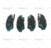Превью - 40416 WXQP Комплект тормозных колодок, дисковый тормоз (фото 5)