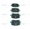 Превью - 40449 WXQP Комплект тормозных колодок, дисковый тормоз (фото 3)