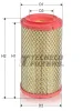 AR122 TECNECO FILTERS Воздушный фильтр