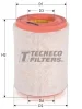 AR2074S TECNECO FILTERS Воздушный фильтр