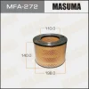 MFA-272 MASUMA Воздушный фильтр