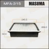 MFA-315 MASUMA Воздушный фильтр