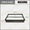 MFA-592 MASUMA Воздушный фильтр