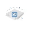 53.104.00 UFI Фильтр, воздух во внутренном пространстве