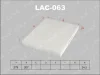 LAC-063 LYNXAUTO Фильтр, воздух во внутренном пространстве