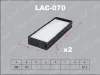 LAC-070 LYNXAUTO Фильтр, воздух во внутренном пространстве