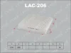 LAC-206 LYNXAUTO Фильтр, воздух во внутренном пространстве
