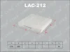 LAC-212 LYNXAUTO Фильтр, воздух во внутренном пространстве