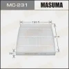 MC-231 MASUMA Фильтр, воздух во внутренном пространстве