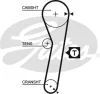 K015263XS GATES Комплект ремня ГРМ