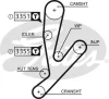 K015592XS GATES Комплект ремня ГРМ