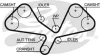 K015605XS GATES Комплект ремня ГРМ