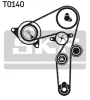 VKMA 02179 SKF Комплект ремня ГРМ