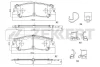 BS-1269 ZEKKERT Комплект тормозных колодок, дисковый тормоз