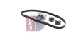 Превью - 570259N AKS DASIS Водяной насос + комплект зубчатого ремня (фото 10)