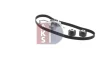 Превью - 570314N AKS DASIS Водяной насос + комплект зубчатого ремня (фото 10)