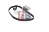 Превью - 570359N AKS DASIS Водяной насос + комплект зубчатого ремня (фото 3)