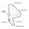 BTW1007 BORG & BECK Водяной насос + комплект зубчатого ремня
